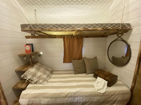 Hébergement 4 personnes - BATEAU DE ROBINSON - 2 chambres - CLIM - 20m2