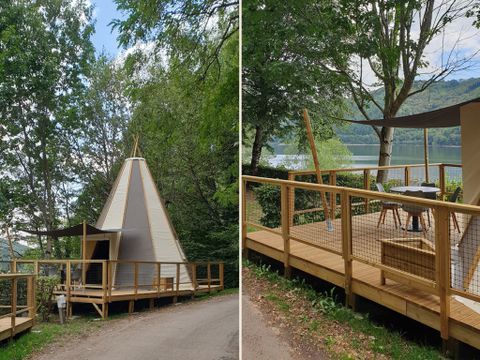 Hébergement 5 personnes - TIPI - HOME - 3 chambres - Sans sanitaire - 34m2