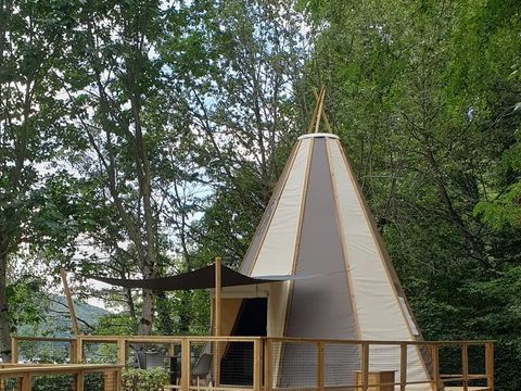 Hébergement 5 personnes - TIPI - HOME - 3 chambres - Sans sanitaire - 34m2