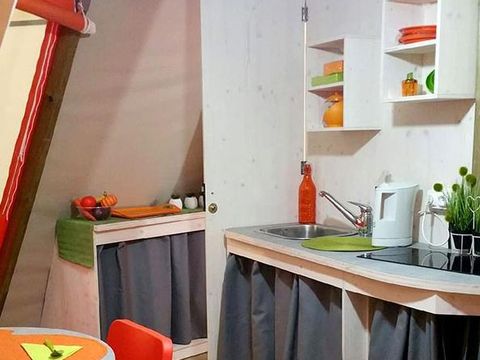 Hébergement 5 personnes - TIPI - HOME - 3 chambres - Sans sanitaire - 34m2