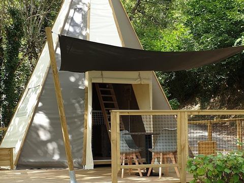 Hébergement 5 personnes - TIPI - HOME - 3 chambres - Sans sanitaire - 34m2