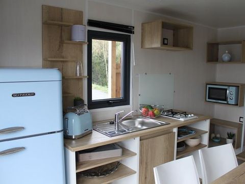Mobilhome 5 personnes - CABANE - GLAMPING - 2 chambres - Sans sanitaire - 22m2