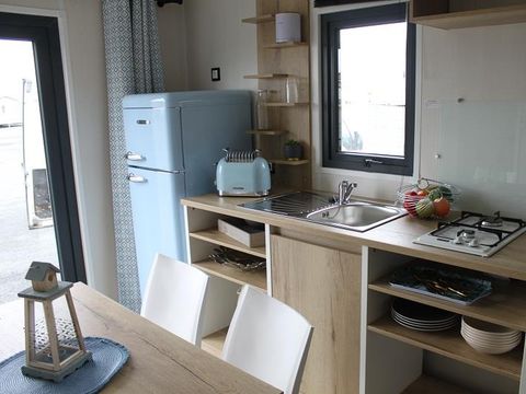 Mobilhome 5 personnes - CABANE - GLAMPING - 2 chambres - Sans sanitaire - 22m2