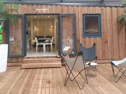 Mobilhome 5 personnes - CABANE - GLAMPING - 2 chambres - Sans sanitaire - 22m2