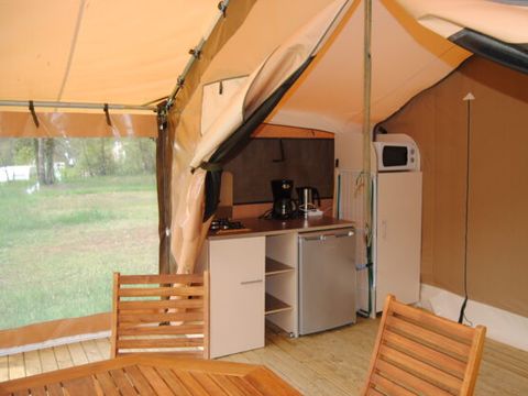 TENTE 5 personnes - MEZZANINE - Sans sanitaires