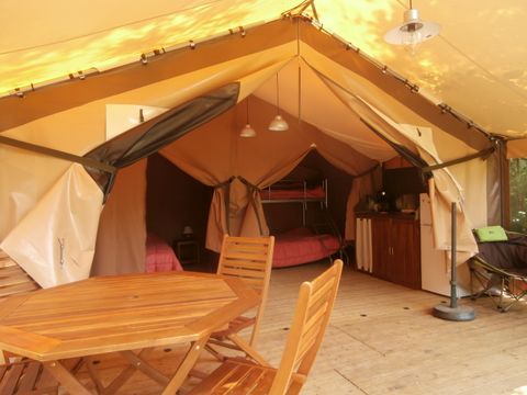 TENTE 5 personnes - MEZZANINE - Sans sanitaires