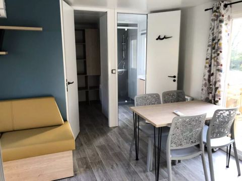 MOBILHOME 4 personnes - Mobil-Home Confort 3 Pièces 4 Personnes Climatisé + TV
