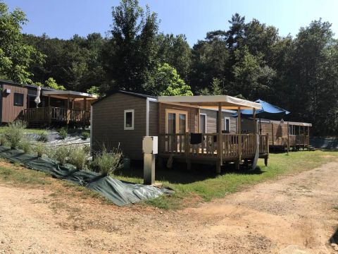 MOBILHOME 4 personnes - Mobil-Home Confort 3 Pièces 4 Personnes Climatisé + TV