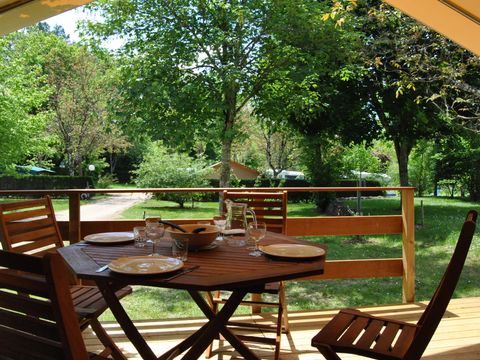 TENTE TOILE ET BOIS 4 personnes - Insolite - Tente Lodge 2 chambres - sans sanitaire - Dimanche -