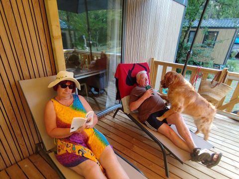 MOBILHOME 4 personnes - Confort 2 chambres - 30m² - Climatisation + TV