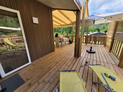 MOBILHOME 4 personnes - Confort 2 chambres - 30m² - Climatisation + TV - Dimanche