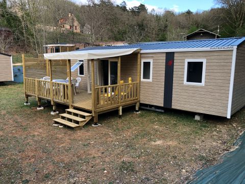 MOBILHOME 6 personnes - Confort 3 chambres - 2 salles de bain - Climatisation + TV -