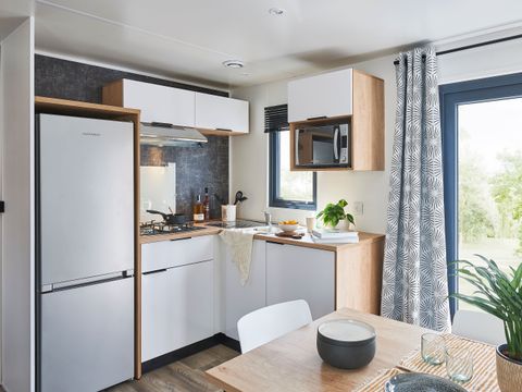 MOBILHOME 6 personnes - Privilège 3 chambres - 1 salle de bain - climatisation + TV