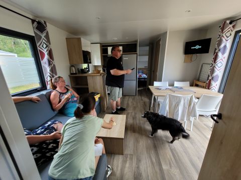 MOBILHOME 6 personnes - Privilège 3 chambres - 2 salles de bain - climatisation + TV