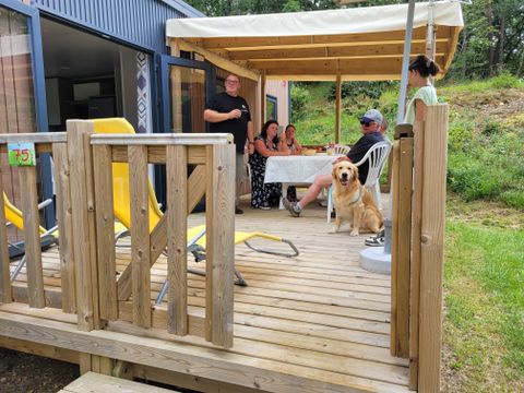 MOBILHOME 6 personnes - Privilège 3 chambres - 2 salles de bain - climatisation + TV