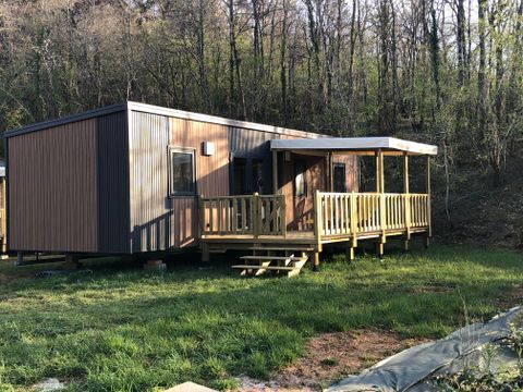 MOBILHOME 6 personnes - Privilège 3 chambres - 2 salles de bain - climatisation + TV