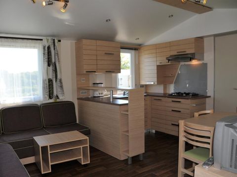 MOBILHOME 4 personnes - LOGGIA CLASSIC 30m² - terrasse couverte