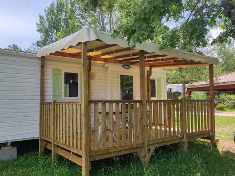 MOBILHOME 4 personnes - LOGGIA CLASSIC 27m² - terrasse non couverte