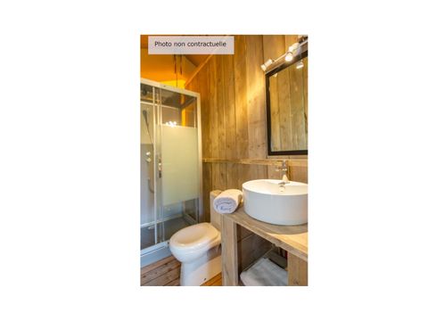 TENTE TOILE ET BOIS 4 personnes - Tente Lodge