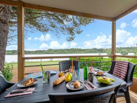 MOBILHOME 4 personnes - Ciela Privilège Bay - 2 chambres - Vue sur le lac - barbecue