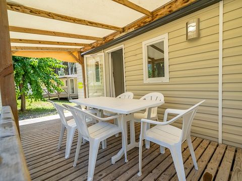 MOBILHOME 4 personnes - Classic | 2 Ch. | 4 Pers. | Terrasse Surélevée | Clim.