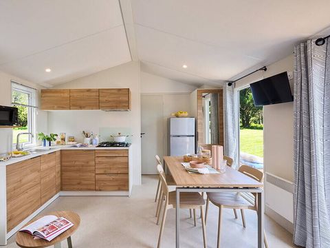 MOBILHOME 8 personnes - Mobil-home | Premium | 3 Ch. | 6/8 Pers. | Terrasse Lounge | 1 SDB | Clim. | TV