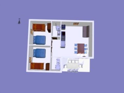 MAISON 6 personnes - Mini Villa 6 Places