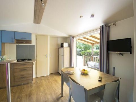 Mobilhome 6 personnes - caraïbes climatisé - 2 chambres