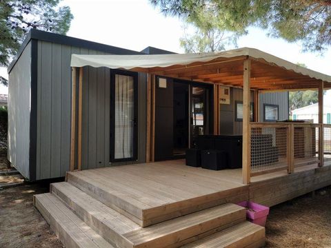 MOBILHOME 6 personnes - C- Mobil-home Méditerranée -3 chambres -climatisé