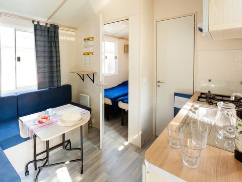 MOBILHOME 6 personnes - Classic | 2 Ch. | 4/6 Pers. | Terrasse simple | Clim.