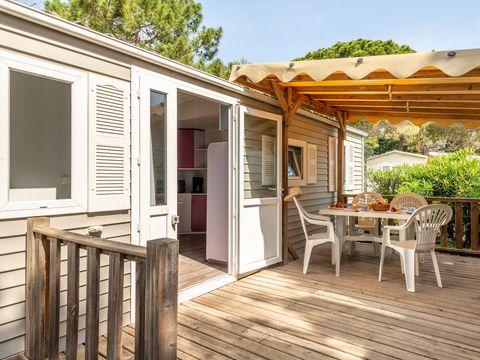 MOBILHOME 4 personnes - Classic | 2 Ch. | 4 Pers. | Terrasse surélevée | Clim.