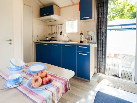 MOBILHOME 6 personnes - Classic | 2 Ch. | 4/6 Pers. | Terrasse simple | Clim.