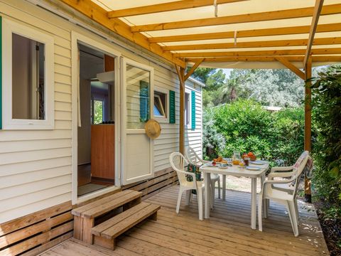Bungalow 4 personnes - Mobil-home | Classic | 2 Ch. | 4 Pers. | Terrasse simple