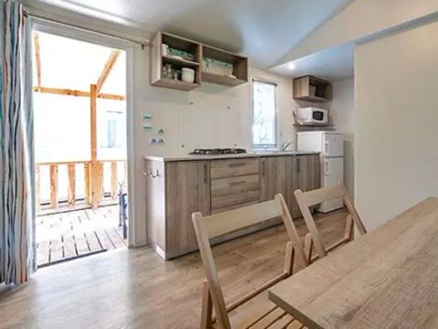 Mobilhome 4 personnes - Comfort | 2 Ch. | 4 Pers. | Terrasse surélevée