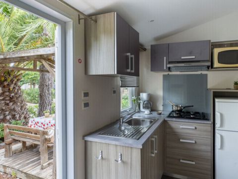 MOBILHOME 4 personnes - Gamme Privilège - Vénus - 2 Chambres / 1 Salle de bain