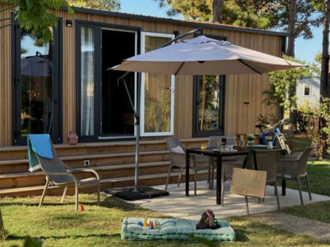 MOBILHOME 4 personnes - Gamme Luxe - Maya - 2 Chambres / 2 Salles de bain - Climatisé
