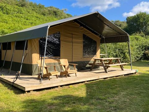 TENTE TOILE ET BOIS 6 personnes - Bulot