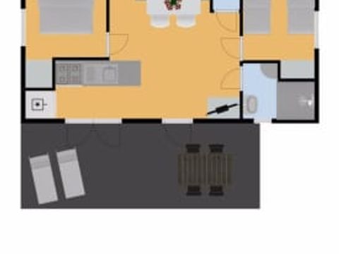 MOBILHOME 4 personnes - Fou de Bassan