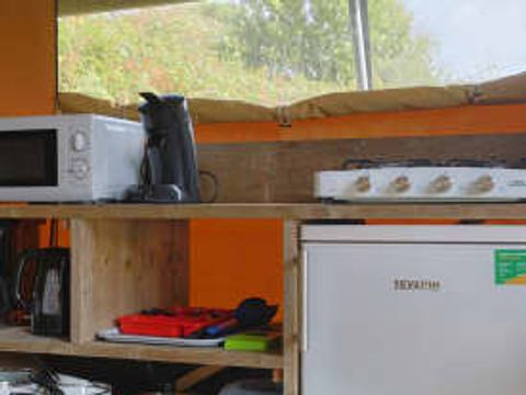 TENTE TOILE ET BOIS 6 personnes - Bulot