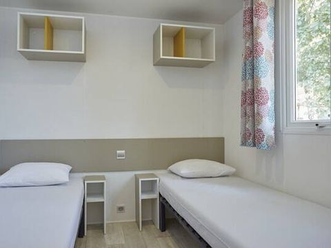 Mobilhome 6 personnes - Comfort | 2 Ch. | 4/6 Pers. | Terrasse surélevée | Clim.