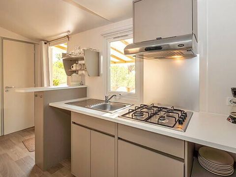 MOBILHOME 6 personnes - Comfort | 2 Ch. | 4/6 Pers. | Terrasse surélevée
