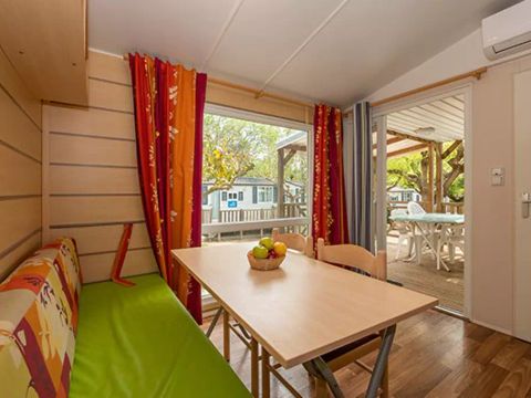 MOBILHOME 4 personnes - Classic | 2 Ch. | 4 Pers. | Terrasse surélevée | Clim.