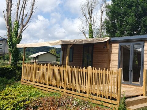 Mobilhome 4 personnes - Mobil-home Privilège 34m² LV (2 chambres) + terrasse couverte - Samedi/samedi