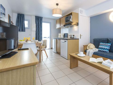 APPARTEMENT 6 personnes - 2 pièces cabine ou duplex - côté mer