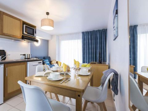 APPARTEMENT 6 personnes - 2 pièces cabine ou duplex - côté mer