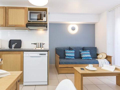 APPARTEMENT 6 personnes - 2 pièces cabine ou duplex - côté mer