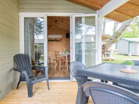 CHALET 4 personnes - Chalet SUN 2 chambres 29m² 2002