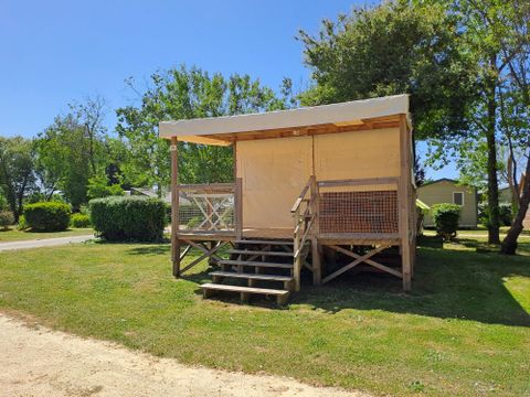 BUNGALOW TOILÉ 4 personnes - Lodge Le Carrélys 27m² 2 Chambres 2019 - sans sanitaires privatifs