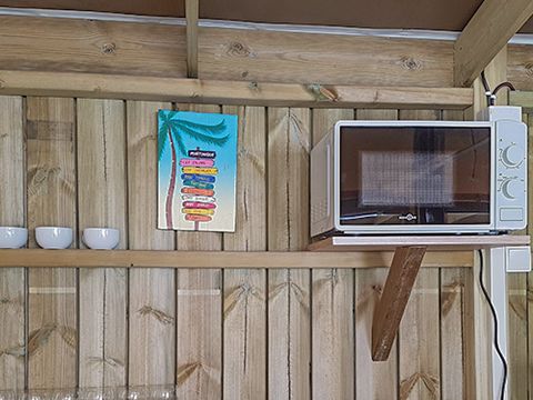 BUNGALOW TOILÉ 4 personnes - Lodge Le Carrélys 27m² 2 Chambres 2019 - sans sanitaires privatifs