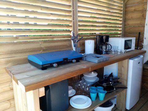 BUNGALOW 4 personnes - Lodge COP'CAMP 18m² 2 chambres 2020 sans sanitaire privatif